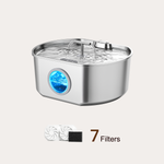 Oval Duo Cat Fountain + 7 Filters, 236oz