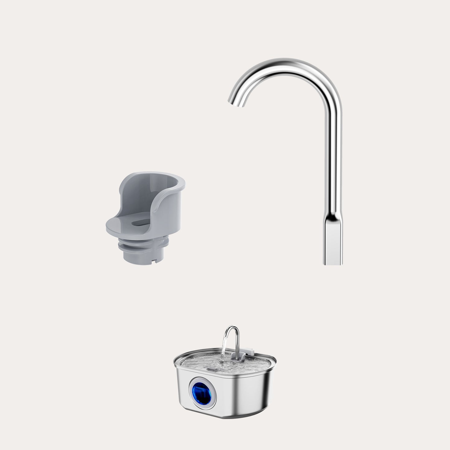 Spout and Holder Kit Compatible with 3.2L/108oz Fountain