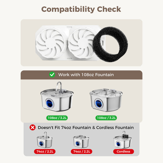 12-Pack Replacement Filters and Pre-Filter Sponges - 2025 Version