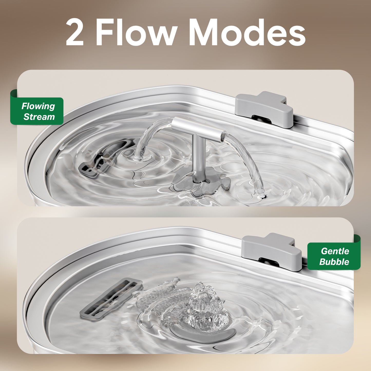 Oval Duo Cat Fountain + 4 Filters, 108oz