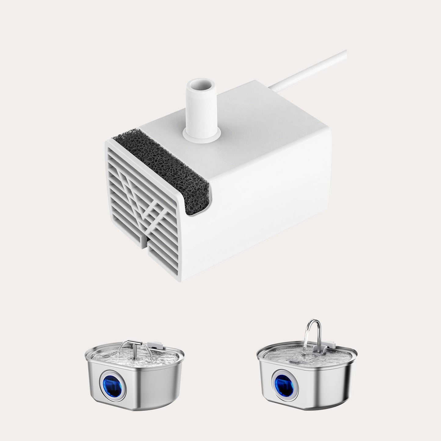 Replacement Pump for 74oz/2.2L Cat Water Fountain