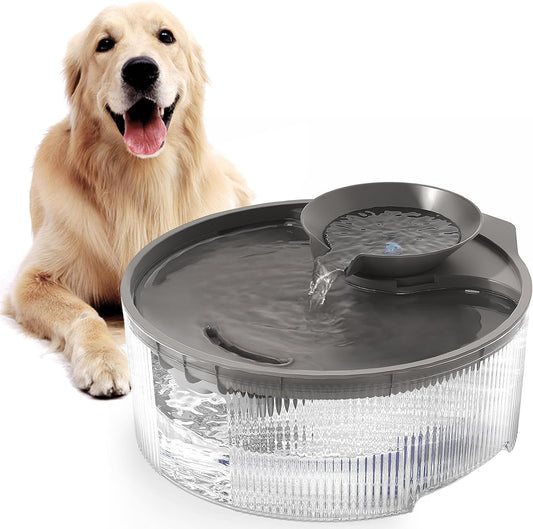 Dog Water Fountain Dispenser for Large Dogs